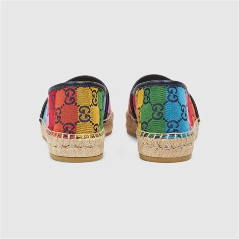 gucci multicolor espadrilles|gucci espadrilles women us.